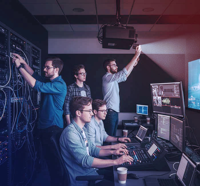 Platzhalterbild: Konferenzraum / Projektion / AV